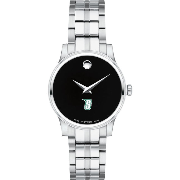 Siena Women&#39;s Movado Stainless Steel Watch with Black Dial Shot #2