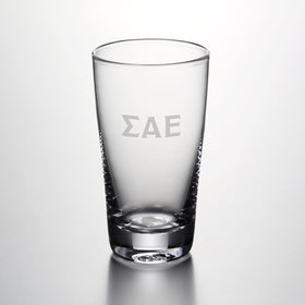 Sigma Alpha Epsilon Ascutney Pint Glass by Simon Pearce Shot #1