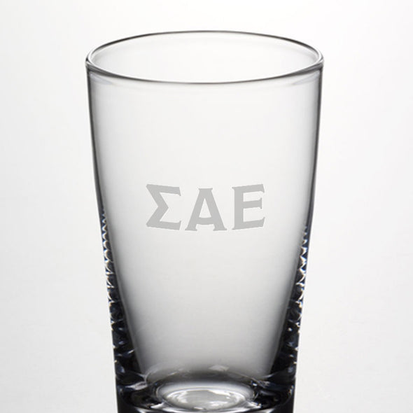 Sigma Alpha Epsilon Ascutney Pint Glass by Simon Pearce Shot #2