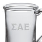 Sigma Alpha Epsilon Glass Tankard by Simon Pearce Shot #2