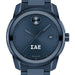 Sigma Alpha Epsilon Men's Movado BOLD Blue Ion with Date Window