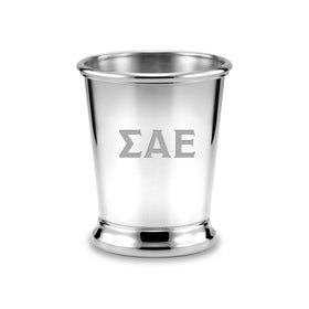 Sigma Alpha Epsilon Pewter Julep Cup Shot #1