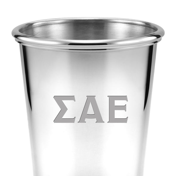 Sigma Alpha Epsilon Pewter Julep Cup Shot #2