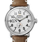 Sigma Nu Shinola Watch, The Runwell 41 mm White Dial Shot #1