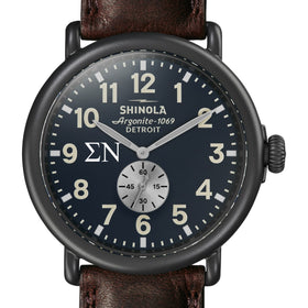 Sigma Nu Shinola Watch, The Runwell 47 mm Midnight Blue Dial Shot #1