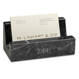 Sigma Phi Epsilon Marble Business card holder Shot #1