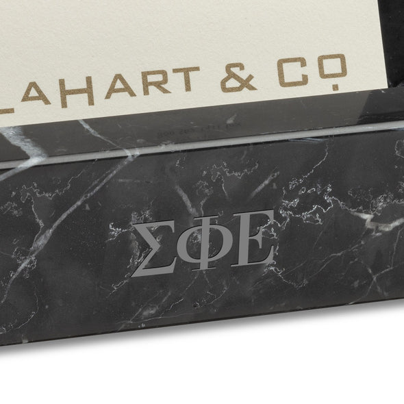 Sigma Phi Epsilon Marble Business card holder Shot #2