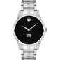 SLU Men's Movado Collection Stainless Steel Watch with Black Dial Shot #2