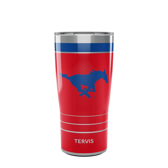 SMU 20 oz. Stainless Steel Tervis Tumblers with Slider Lids - Set of 2 Shot #1