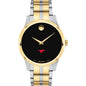 SMU Men's Movado Collection Two-Tone Watch with Black Dial Shot #2