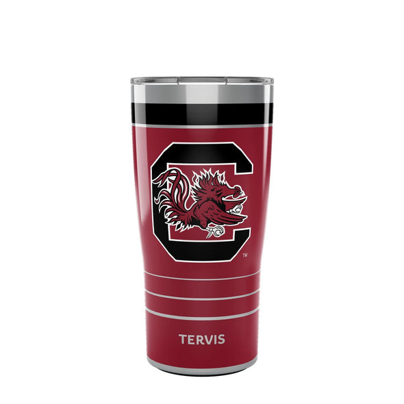 South Carolina Gamecocks 20 oz. Stainless Steel Tervis Tumblers with Slider Lids - Set of 2 Shot #1