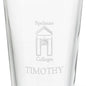 Spelman College 16 oz Pint Glass Shot #3