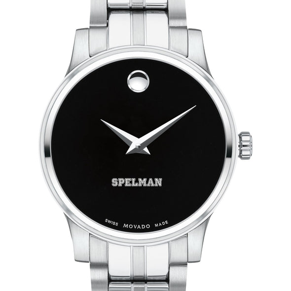 Spelman Women&#39;s Movado Stainless Steel Watch with Black Dial Shot #1