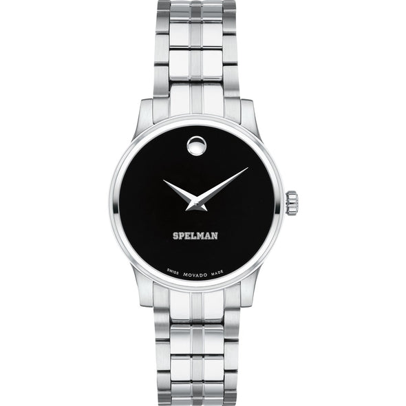 Spelman Women&#39;s Movado Stainless Steel Watch with Black Dial Shot #2