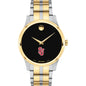 St. John's Men's Movado Collection Two-Tone Watch with Black Dial Shot #2