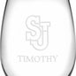 St. John's Stemless Wine Glasses Made in the USA Shot #3