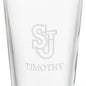 St. John's University 16 oz Pint Glass Shot #3