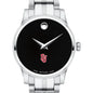 St. John's Women's Movado Stainless Steel Watch with Black Dial Shot #1