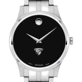 St. Lawrence Men&#39;s Movado Collection Stainless Steel Watch with Black Dial Shot #1