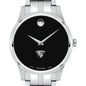 St. Lawrence Men's Movado Collection Stainless Steel Watch with Black Dial Shot #1