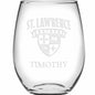 St. Lawrence Stemless Wine Glasses Made in the USA Shot #2