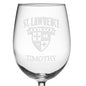 St. Lawrence University Red Wine Glasses - Made in the USA Shot #3