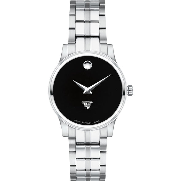 St. Lawrence Women&#39;s Movado Stainless Steel Watch with Black Dial Shot #2