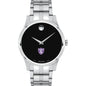 St. Thomas Men's Movado Collection Stainless Steel Watch with Black Dial Shot #2