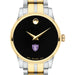 St. Thomas Women's Movado Collection Two-Tone Watch with Black Dial