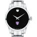 St. Thomas Women's Movado Stainless Steel Watch with Black Dial