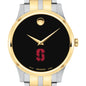 Stanford Men's Movado Collection Two-Tone Watch with Black Dial Shot #1