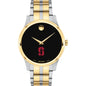 Stanford Men's Movado Collection Two-Tone Watch with Black Dial Shot #2