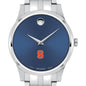 Syracuse Men's Movado Collection Stainless Steel Watch with Blue Dial Shot #1