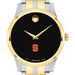 Syracuse Men's Movado Collection Two-Tone Watch with Black Dial