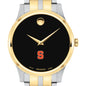 Syracuse Men's Movado Collection Two-Tone Watch with Black Dial Shot #1