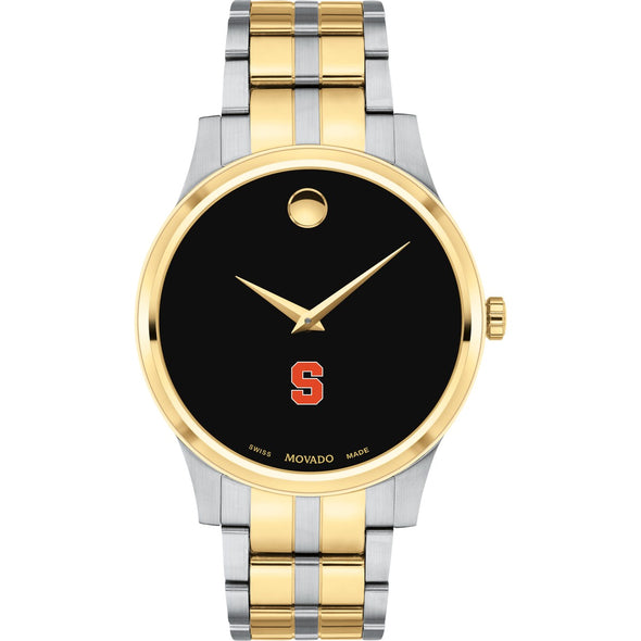 Syracuse Men&#39;s Movado Collection Two-Tone Watch with Black Dial Shot #2