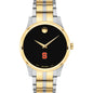 Syracuse Men's Movado Collection Two-Tone Watch with Black Dial Shot #2