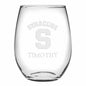 Syracuse Stemless Wine Glasses Made in the USA Shot #1