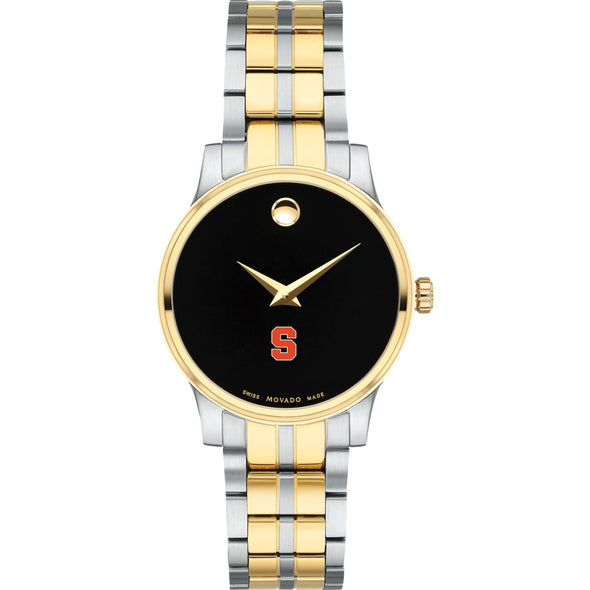 Syracuse Women&#39;s Movado Collection Two-Tone Watch with Black Dial Shot #2