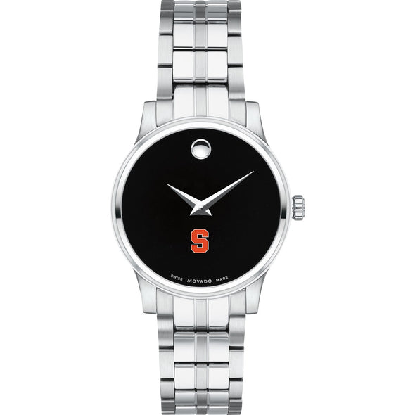 Syracuse Women&#39;s Movado Stainless Steel Watch with Black Dial Shot #2