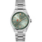 Syracuse Women's TAG Heuer Steel Carrera with Green Dial Shot #2