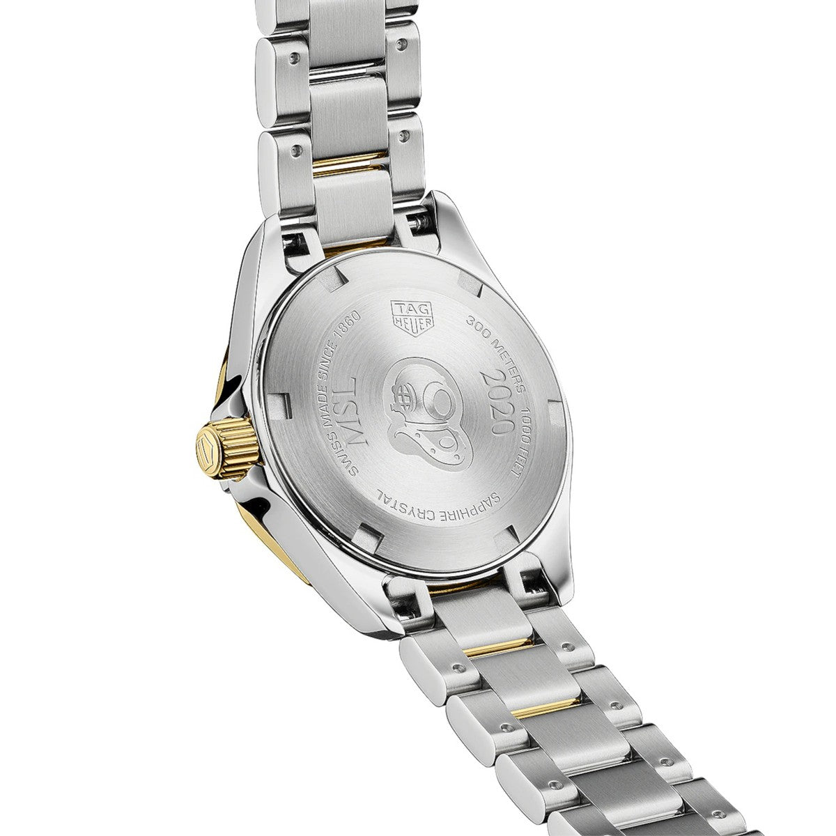 University of Notre Dame TAG Heuer Two Tone Aquaracer for Women