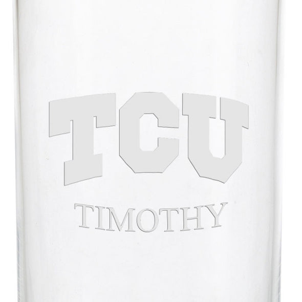 TCU Iced Beverage Glass Shot #3