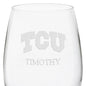 TCU Red Wine Glasses Shot #3