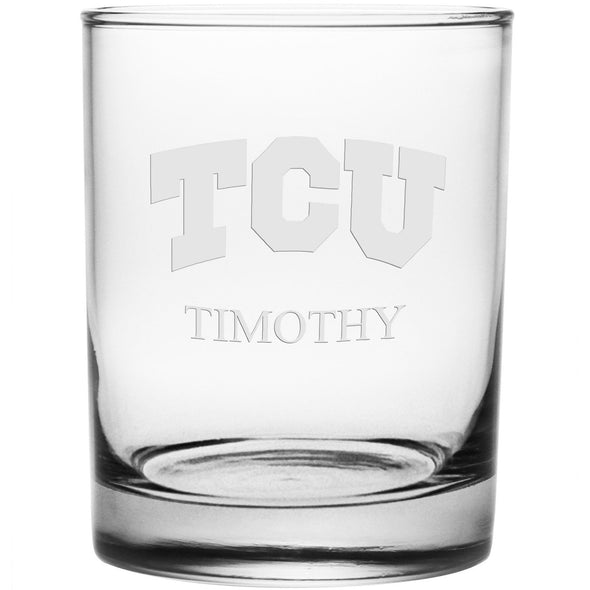 TCU Tumbler Glasses - Made in USA Shot #2