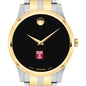 Temple Men's Movado Collection Two-Tone Watch with Black Dial Shot #1