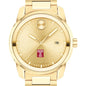 Temple University Men's Movado BOLD Gold with Date Window Shot #1