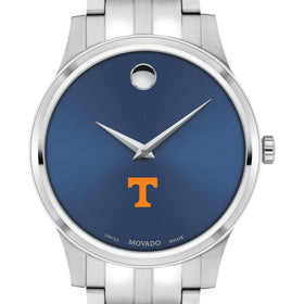 Tennessee Men&#39;s Movado Collection Stainless Steel Watch with Blue Dial Shot #1