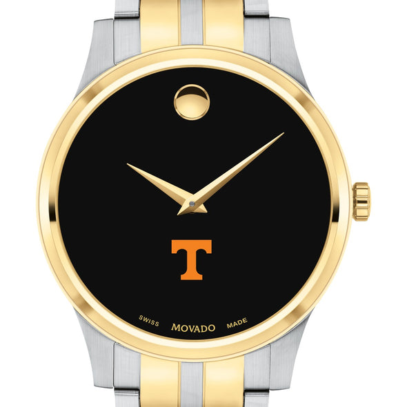 Tennessee Men&#39;s Movado Collection Two-Tone Watch with Black Dial Shot #1