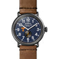 Tennessee Shinola Watch, The Runwell 47 mm Midnight Blue Dial Shot #2